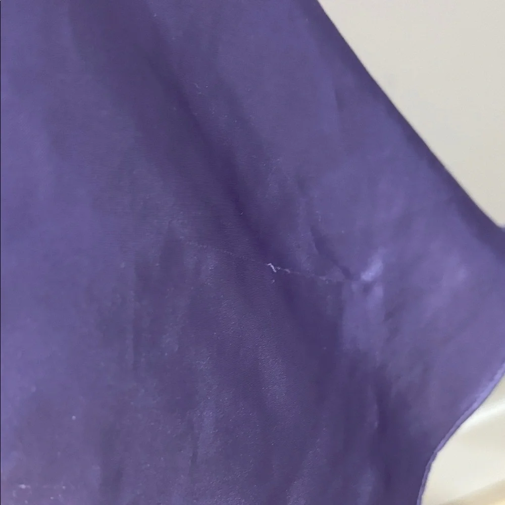 🎀Vintage 80’s Gilligan & O’Malley Lavender Satin Slip Chemise - Picture 5 of 8